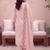 women floral embroidered regular thread work kurta with trousers & with dupatta