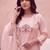 women floral embroidered regular thread work kurta with trousers & with dupatta