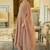 women ethnic motifs embroidered regular sequinned kurta with trousers & with dupatta