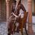 women ethnic motifs embroidered regular thread work cotton kurta with trousers