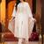 women ethnic motifs embroidered regular thread work cotton kurta with trousers & with dupatta
