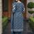 women printed regular cotton kurta with trousers & with dupatta