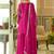 women ethnic motifs embroidered regular kurta with sharara & with dupatta