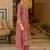 women ethnic motifs embroidered regular kurta with palazzos & with dupatta