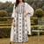 women floral embroidered regular thread work kurta with trousers & with dupatta