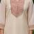 women ethnic motifs embroidered regular kurta with trousers & with dupatta