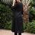 women ethnic motifs embroidered regular kurta with trousers