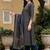 women ethnic motifs printed regular cotton kurta with trousers & with dupatta