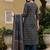 women ethnic motifs printed regular cotton kurta with trousers & with dupatta
