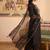 women floral embroidered regular thread work liva kurta with trousers & with dupatta