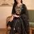 women floral embroidered regular thread work liva kurta with trousers & with dupatta
