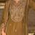 women ethnic motifs embroidered regular thread work kurta with patiala & with dupatta