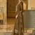 women ethnic motifs embroidered regular mirror work kurta with palazzos & with dupatta