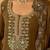 women ethnic motifs embroidered regular mirror work kurta with palazzos & with dupatta