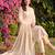 women ethnic motifs embroidered regular thread work cotton kurta with trousers & with dupatta