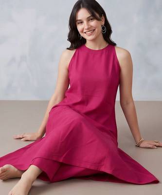 women regular kurta with trousers 5