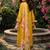 women floral embroidered regular thread work kurta with trousers & with dupatta