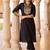 women ethnic motifs embroidered regular thread work kurta with trousers