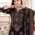 women ethnic motifs printed regular cotton kurta with patiala & with dupatta