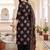 women ethnic motifs printed regular cotton kurta with patiala & with dupatta