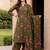 women floral printed regular cotton kurta with patiala & with dupatta