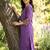 women floral embroidered regular thread work kurta with trousers