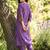 women floral embroidered regular thread work kurta with trousers