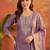 women ethnic motifs embroidered regular thread work kurta with palazzos & with dupatta