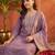 women ethnic motifs embroidered regular thread work kurta with palazzos & with dupatta