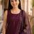 women regular kurta with sharara & with dupatta
