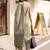 women ethnic motifs printed regular cotton kurta with trousers & with dupatta