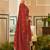 women ethnic motifs embroidered regular kurta with trousers & with dupatta