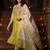 women ethnic motifs embroidered regular thread work liva kurta with trousers & with dupatta