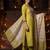 women ethnic motifs embroidered regular thread work liva kurta with trousers & with dupatta