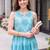 women ethnic motifs printed regular cotton kurta with trousers