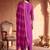 women ethnic motifs regular sequinned kurta with trousers & with dupatta