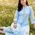 women floral printed regular cotton kurta with palazzos