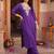 women ethnic motifs embroidered regular thread work kurta with trousers