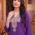 women ethnic motifs embroidered regular thread work kurta with trousers