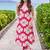 women floral printed regular cotton kurta with trousers