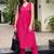 women regular kurta with trousers