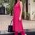 women regular kurta with trousers