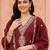 women ethnic motifs embroidered regular sequinned kurta with trousers & with dupatta