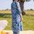 women floral printed regular cotton kurta with trousers