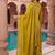 women ethnic motifs embroidered regular kurta with sharara & with dupatta