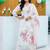 women floral embroidered regular thread work kurta with trousers & with dupatta