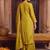 women ethnic motifs embroidered regular kurta with sharara & with dupatta
