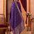 women ethnic motifs embroidered regular kurta with trousers & with dupatta