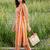 women ethnic motifs printed regular cotton kurta with trousers