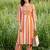 women ethnic motifs printed regular cotton kurta with trousers
